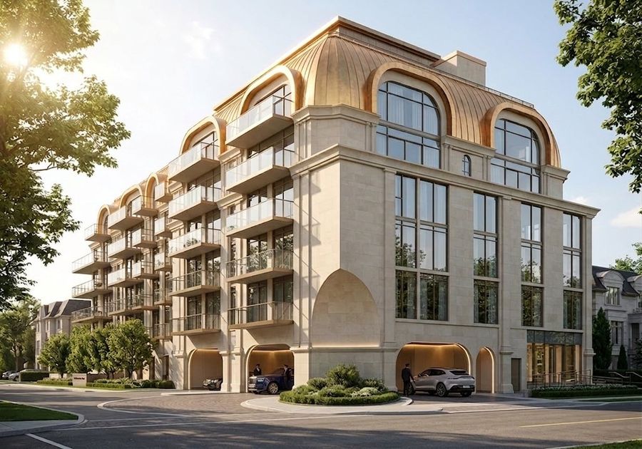 The Bridle Prestige, limestone mid-rise at 2472 Bayview Avenue